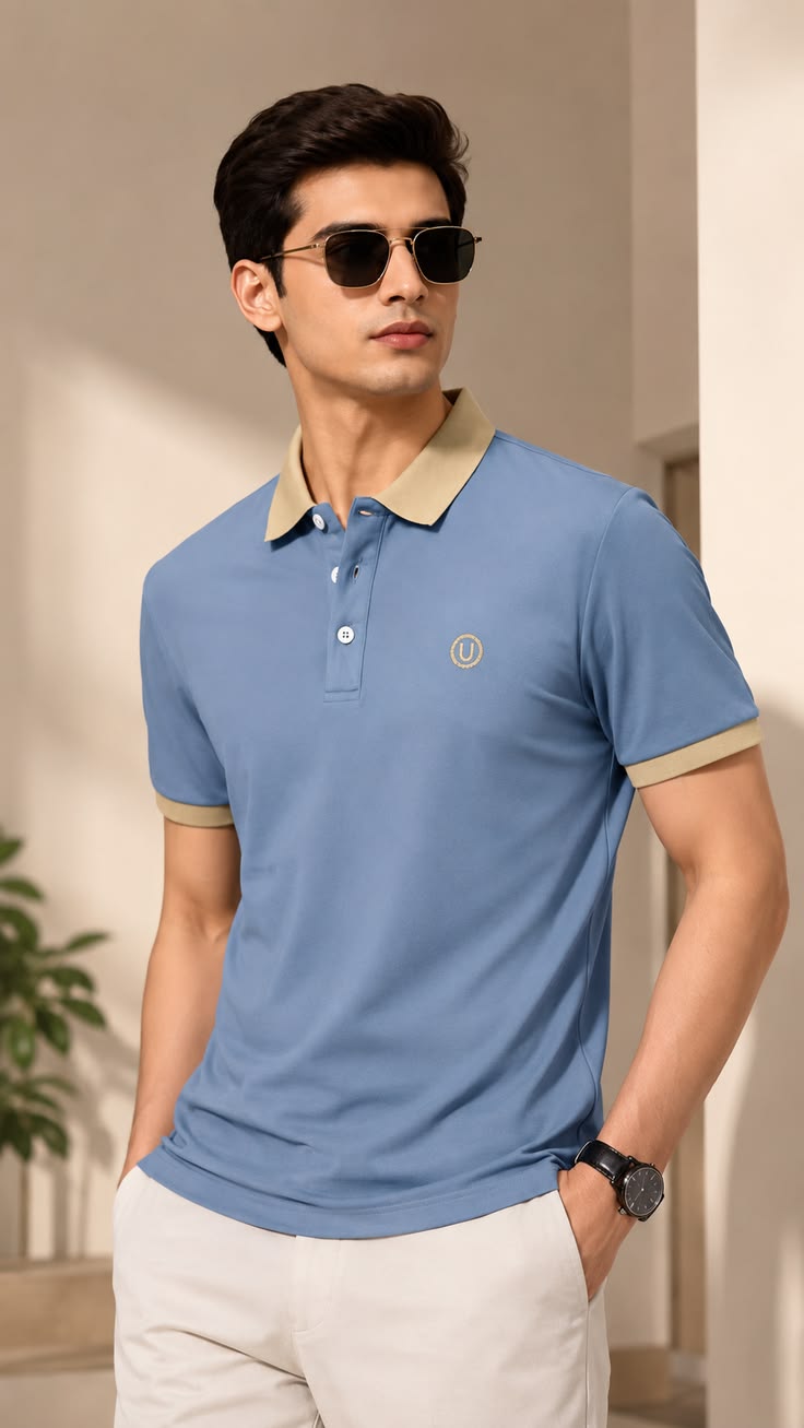 Sky Blue Comfort T-Shirt